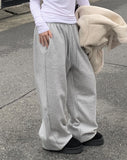 Hump Brushed Wide Jogger Pants