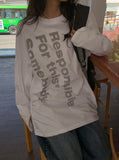 [unisex] Polynt Printed Over Long Sleeve T-shirt