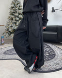 Allen two-pocket brushed banding pants