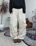 Neron cargo wide banding pants