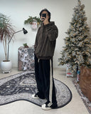 Saez Brooklyn Corduroy Hood Zip-up