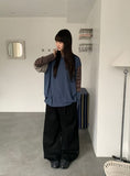 Honyu Color Matching Over Round Tee