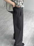 Way Nylon Adjust Wide Pants