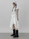 Sugar shirring shirt