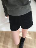 [Fleece-lined] Suita Ribbed Short Knit Pants