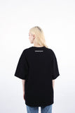 Heavy Overfit Wide 3 Color Line Logo