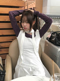 [Muffler Set] Eri Puff Off-Shoulder Muffler Flare One Piece