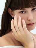 Essence Silver (W) Modern Tennis Ring 2.0mm White