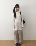 Obir Turtle Punching Short Sleeve Knit