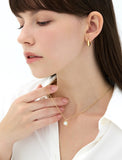 Penidor NEW Silver (Y) Necklace White Pearl