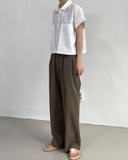 Tapt Big Pocket Crop Shirt