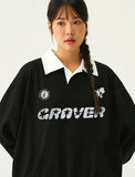 SPORTY GRAR Collar Sweatshirt