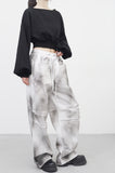 Mono side slit sweatshirt