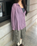Glitz Summer Pocket See-through Shirt