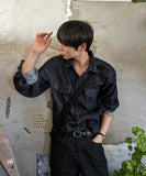 [summer] Sec arc denim shirt