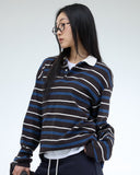 Buffle Stripe Collar T-Shirt