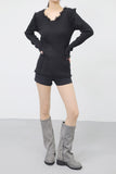 Ritz Washing Vintage V-Neck Knit