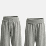 Folding wide training pants