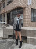 Kenin incision cargo miniskirt