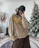 Eden Oasis Brushed Hood Zip-Up