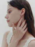 [Premium Plating] Essence AB(W) Heart Bubble Ring