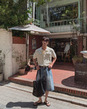 Varmil Maxi Bermuda Denim Pants