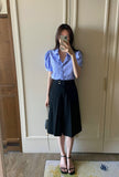 Andy Two Button Bermuda Half Slacks