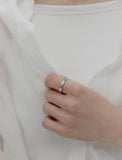 [Premium Plating] Precise AB(W) Double Ring