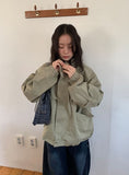 Carew Pocket Cotton Over Bomber Jacket
