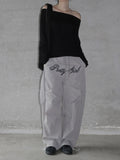 Boat Lettering Nylon Pants