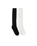 Teens Basic Rib Long Socks