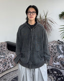Pesed Pigment Knit Hood Zip-Up