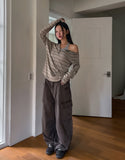 Vive Tape Dyeing Cargo Balloon Pants