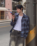 Broy Damage Check Crop Shirt