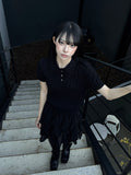 Cable Collar Knit