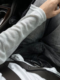 Linen Round Knit Cardigan