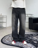 Miobeu Washing Wide Denim Pants