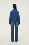 Flower Denim Pants