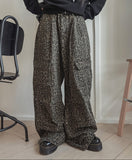 Pattern Rivet Pin Tuck Balloon Cargo Pants