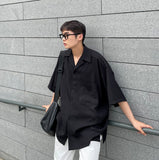 Komori open short sleeve shirt