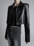 Taylor leather crop jk