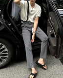 Cosyharu Basic Slacks