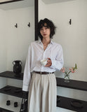 Edition pin tuck overfit shirt
