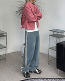 Dayran track denim pants