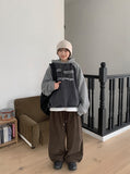 [unisex] Ninico Banding Corduroy Wide Pants