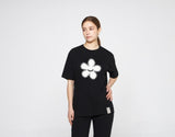 Silhouette Flower Smile Short Sleeve Tee