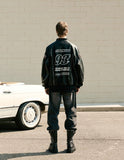 93 Racing Biker Leather Jacket