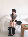Confi Rivet Cotton Shorts