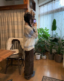 Emb Nordic Jacquard Loose Knit