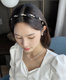 Reniel Pearl Cubic Hair Band